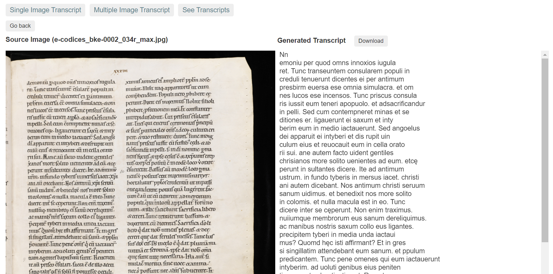 AI-powered OCR for historical archives transcription